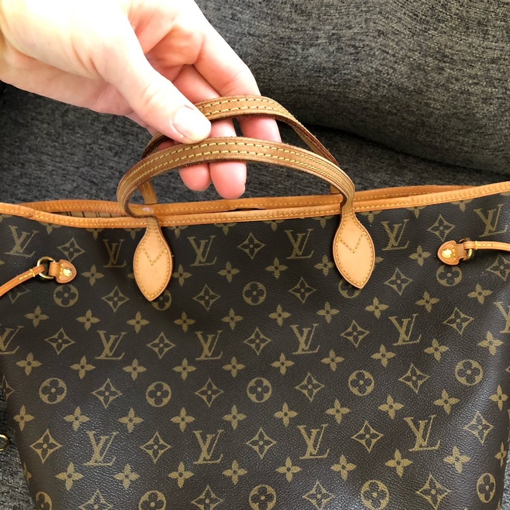 Authentic Louis Vuitton neverfull mm - Picture 6 of 12